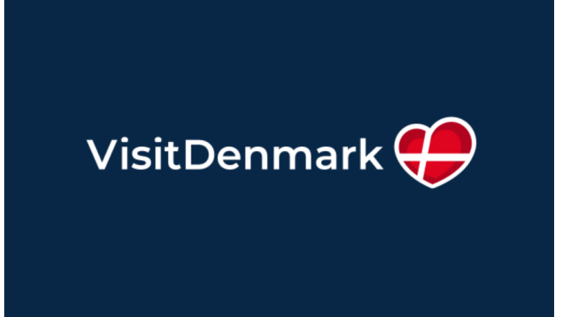 VisitDenmark Internationalt logo - negativ