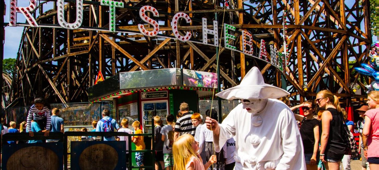 Visit the world's oldest amusement park, Bakken, located just north of Copenhagen