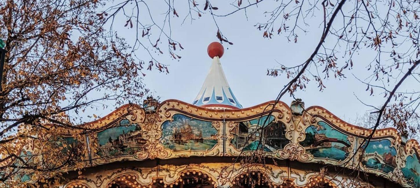 Karusell på Tivoli i København