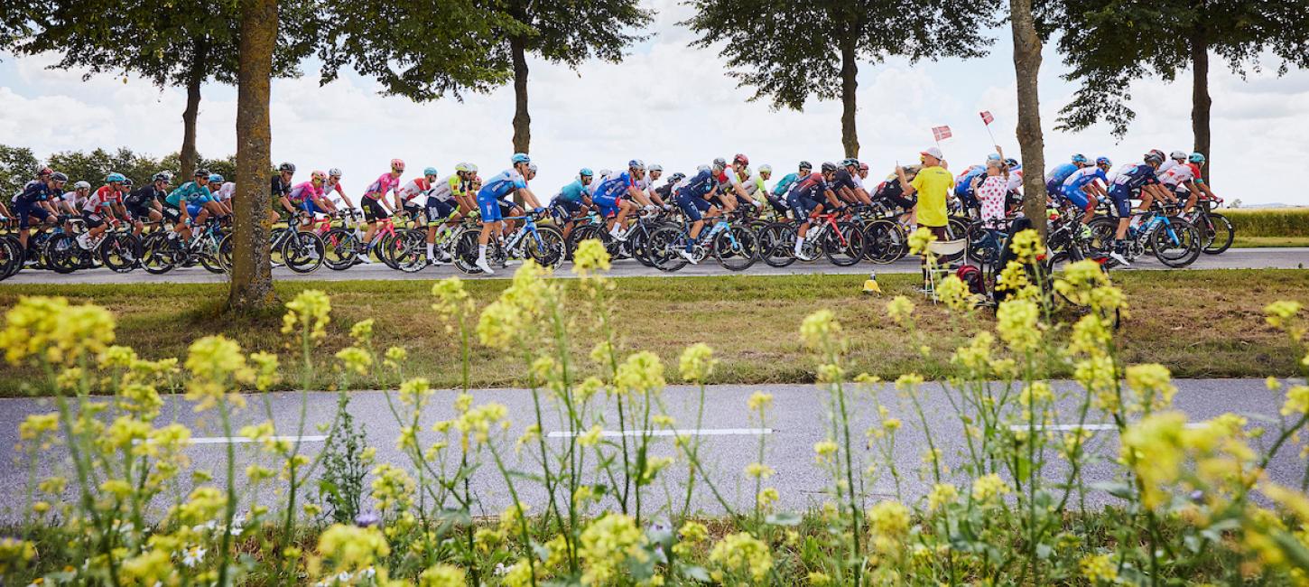 Grand Depart feltet etape Roskilde-Nyborg