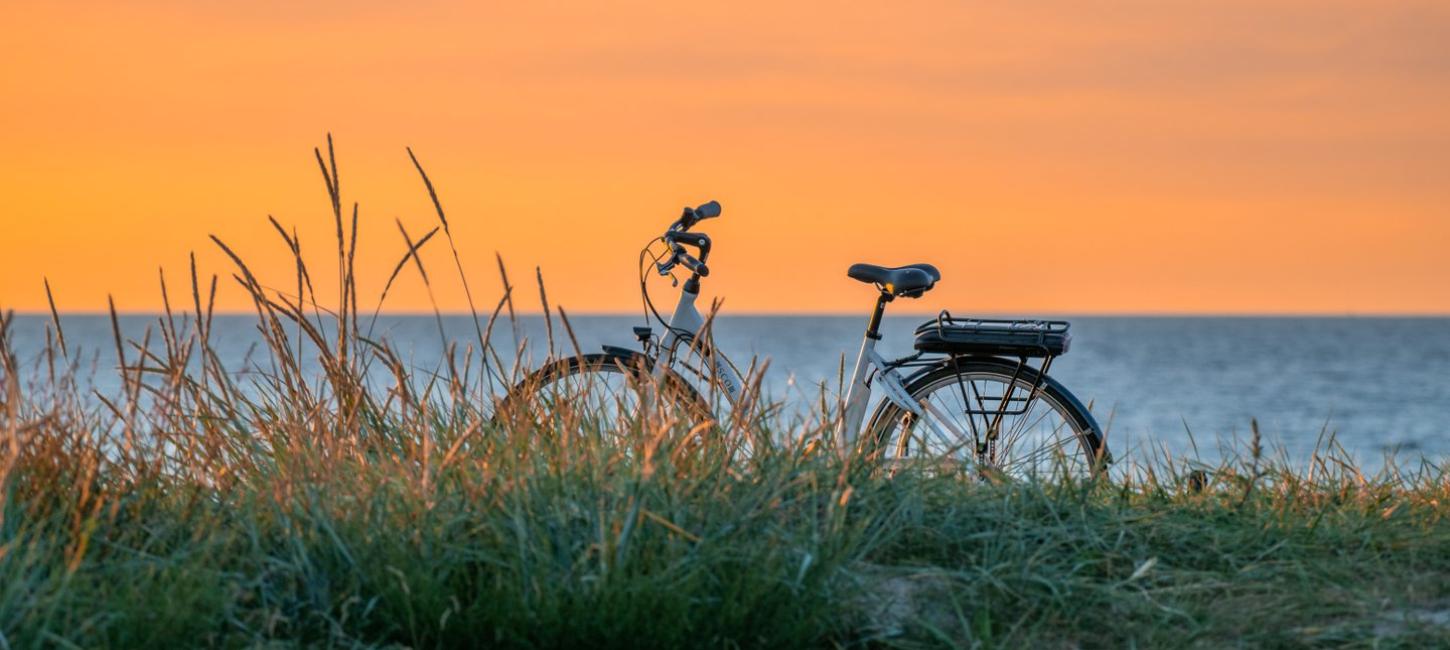 Bike at the coast of Nordsjælland