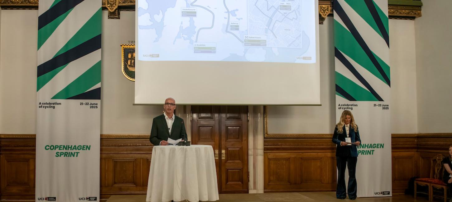 Lancering af ruten til Copenhagen Sprint 2024