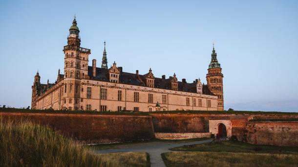 Hamlet's castle, Kronborg, in Helsingør