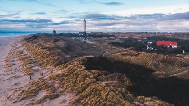 Lighthouse Blåvandshuk, West Jutland