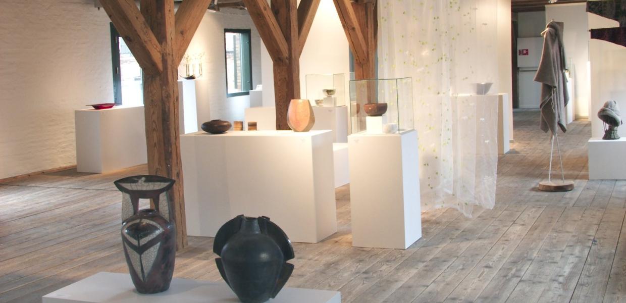 Gronbechs Gaard Gallery in Hasle Bornholm