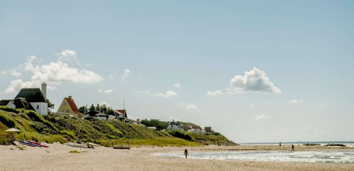 Klassisk badsemester i idylliska Liseleje