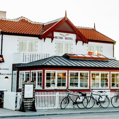 Ruths Hotel is a famous seaside hotel located in Skagen, Denmark.