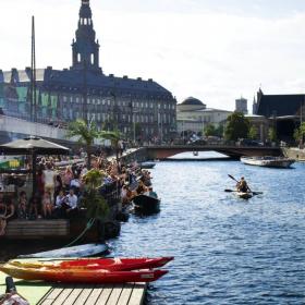 Copenhagen Christiansborg canal