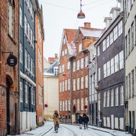 Vinter i Magstræde København