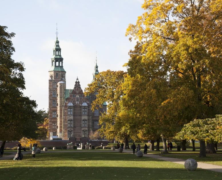 Rosenborg Castle in the heart of Copenhagen